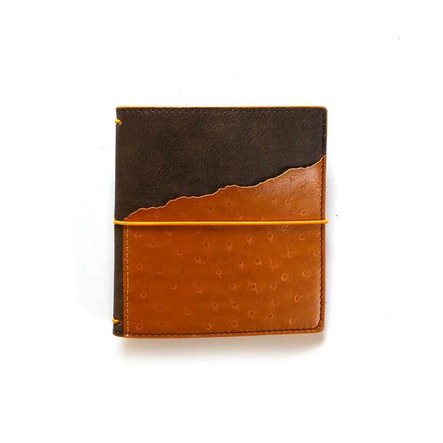 Elizabeth Craft Designs Traveler’s Notebook Square - Espresso Ochre